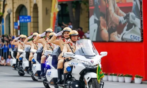 Hà Nội phân luồng giao thông phục vụ Lễ xuất quân và diễn tập công tác bảo vệ Đại hội XIV của Đảng