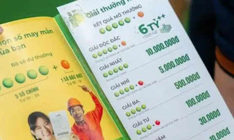 Duy nhất tại Việt Nam: Loại xổ số cứ Jackpot lớn là chia tiền cho tất cả mọi người!