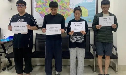 Bắt Nguyễn Thị Hải Hiền cùng 3 người khác