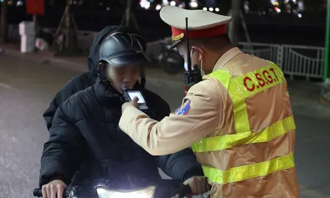 Hơn 3.200 tài xế bị xử phạt vi phạm nồng độ cồn trong ngày đầu năm