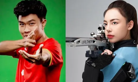 Đang thi đấu U23 châu Á, hotboy Lý Đức U23 Việt Nam vẫn tranh thủ "thả thính" hotgirl bắn súng Phí Thanh Thảo cực ngọt