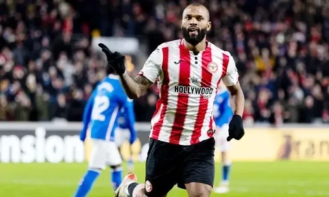 Igor Thiago lập kỷ lục ghi bàn của cầu thủ người Brazil tại Ngoại hạng Anh