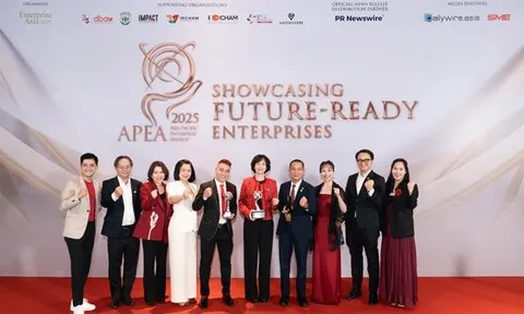 Generali Việt Nam lập “hat-trick” 03 giải thưởng tại Asia Pacific Enterprise Awards 2025