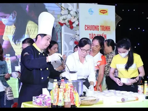 Hội LHPN Việt Nam và Nestlé Việt Nam công bố Mô hình dịch vụ gia đình “Cùng MAGGI Nấu Nên Cơ Nghiệp”