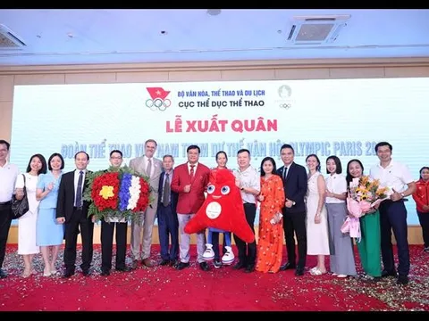 Herbalife đồng hành tổ chức lễ xuất quân Đoàn Thể thao Việt Nam tham dự Olympic Paris