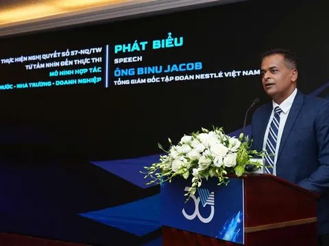 Nestlé Việt Nam ký kết hợp tác với ĐH Quốc gia TP.HCM thực thi mô hình “3 nhà”