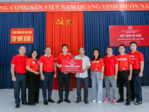 Generali Việt Nam chung tay trao 1,2 tỷ đồng hỗ trợ người dân tái thiết sau thiên tai