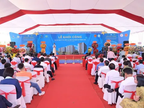 22 dự án nhà ở xã hội vừa khởi công sáng 19-8