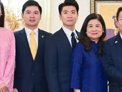 Đỗ Mỹ Linh khoe visual sáng bừng trong khung hình quyền lực nhà bầu Hiển, chuẩn khí chất dâu hào môn