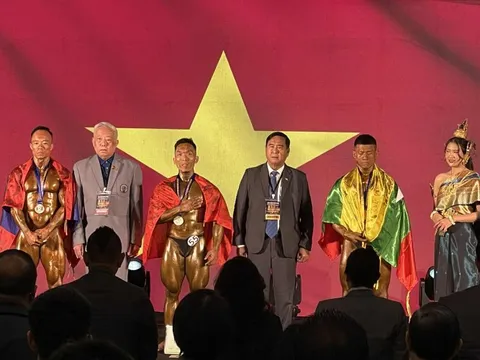 Giành 6 ngôi vô địch, Việt Nam nhất toàn đoàn Giải thể hình Đông Nam Á 2025