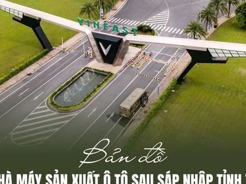 Sau sáp nhập, tỉnh nào thành 'ông trùm' sản xuất ô tô của Việt Nam?