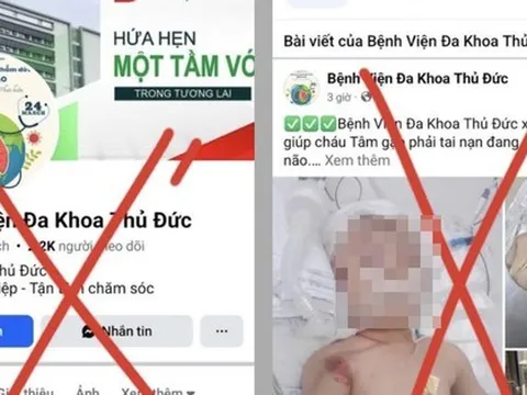 Dựng chuyện cháu bé gặp tai nạn thương tâm để kêu gọi từ thiện