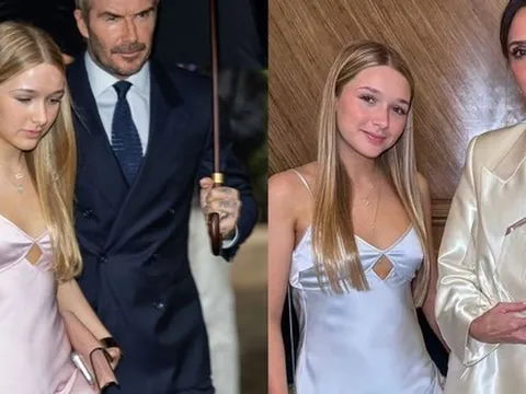 Tiểu thư Harper Beckham lớn nhanh quá! 14 tuổi đã xinh đẹp ngỡ ngàng