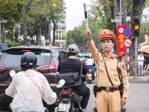 Công an Hà Nội thông báo tới tất cả người tham gia giao thông từ 7h30 ngày mai