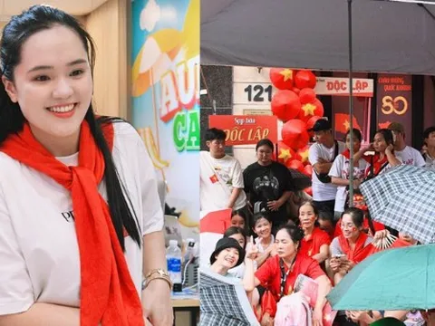 Phỏng vấn: Vợ Duy Mạnh - Văn Quyết dựng ô lớn cho người dân trú mưa khi xem tổng duyệt diễu binh, diễu hành A80