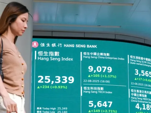 Chủ tịch Fed 'bóng gió' giảm lãi suất, sắc xanh ngập tràn thị trường châu Á