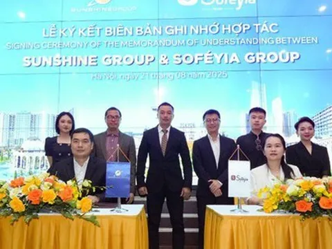 Sunshine Group "bắt tay" hai tập đoàn toàn cầu, kiến tạo chuẩn sống thông minh - cao cấp tại Việt Nam