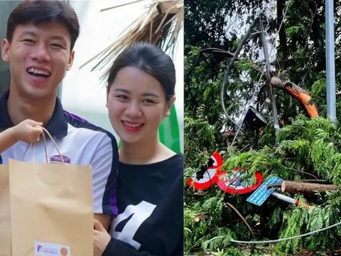 Vợ Quế Ngọc Hải bồng bế 3 con đi tránh bão, tâm sự chạnh lòng: "Những lúc này cần người đàn ông ở nhà thật"!