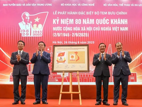 Có gì đặc biệt ở bộ tem kỷ niệm 80 năm Quốc khánh 2-9?