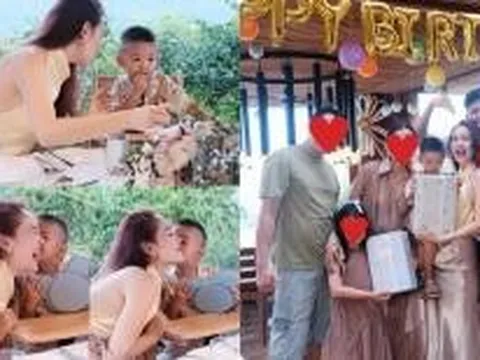 Minh Hằng tổ chức sinh nhật cho quý tử ở resort 1 tỷ đồng/3 đêm, ông xã hiếm hoi lộ diện