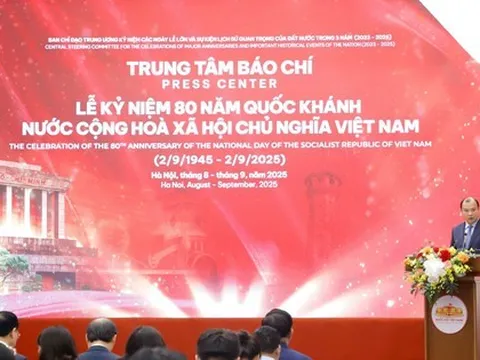 Trung tâm Báo chí mở cửa đón gần 1.500 phóng viên dịp 80 năm Quốc khánh