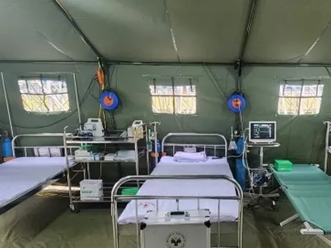 Biến lều y tế thành ‘bệnh viện thu nhỏ’, huy động 100% quân số cho A80
