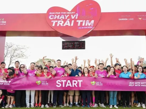 "Chạy vì trái tim 2025": 11 năm đồng hành cùng nhịp đập trái tim trẻ em