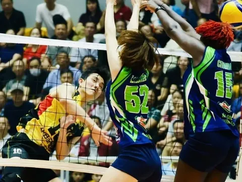Nguyễn Thị Bích Tuyền trở lại tập luyện cùng đội Ninh Bình trước vòng 2 giải vô địch quốc gia 2025