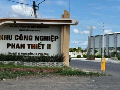 Đề nghị kiểm tra công tác bảo vệ môi trường tại KCN Phan Thiết giai đoạn 2