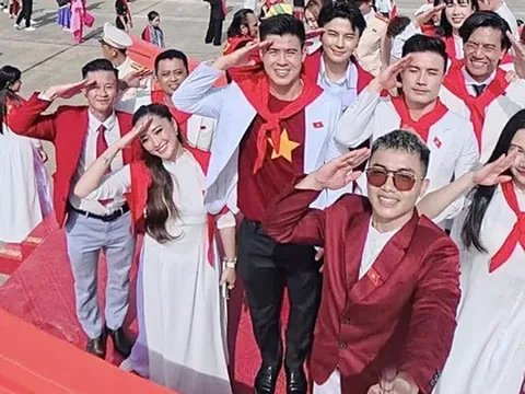 Tinh tú của thể thao Việt Nam hân hoan, tự hào giữa Quảng trường Ba Đình lịch sử ngày Đại lễ 2/9