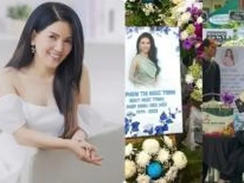 Đám tang diễn viên Ngọc Trinh: Gia đình xin mọi người đừng làm điều này, một nhân vật khóc nức nở