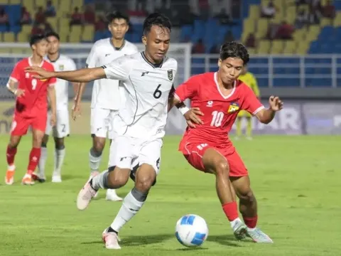HLV Indonesia có hành động gây tranh cãi sau trận đấu “như mơ ngủ” trước Lào