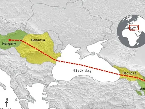 Thế giới đột nhiên chú ý đến Azerbaijan: Là bởi "hành lang tỷ USD" cắt ngang Biển Đen?