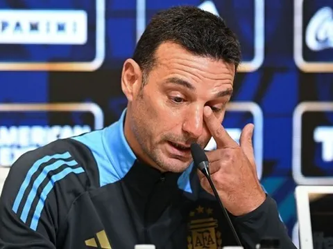Scaloni: “Hy vọng Messi chưa chơi trận cuối cùng tuyển Argentina trên sân nhà”