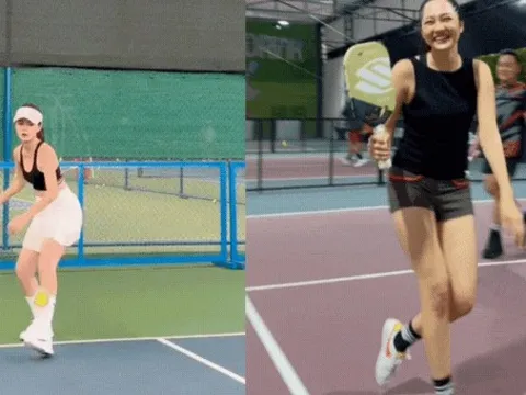Phạm Quỳnh Anh và Bảo Anh cùng mê pickleball: Lên sân ai thần thái hơn, dáng đẹp hơn?