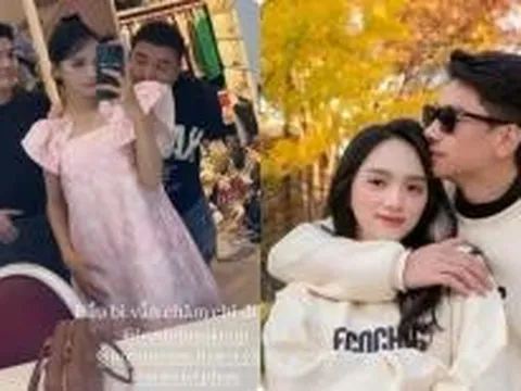 Hoa hậu Hương Giang đang mang bầu?