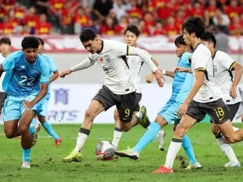 Thắng 10-0, tuyển Trung Quốc vẫn phải xếp sau đội bóng Đông Nam Á