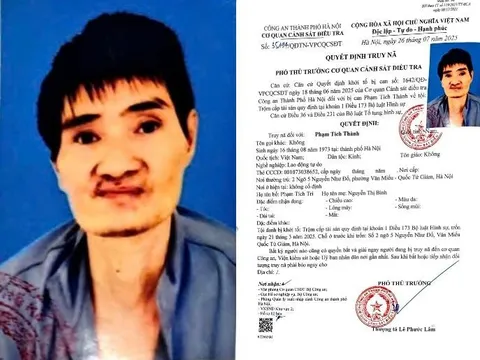 Truy nã đối tượng Phạm Tích Thành