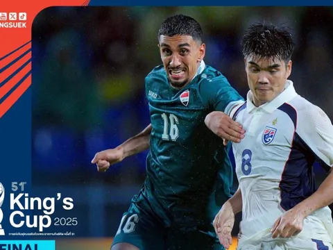 Thái Lan đá hơn 2 người vẫn thua Iraq ở chung kết King’s Cup