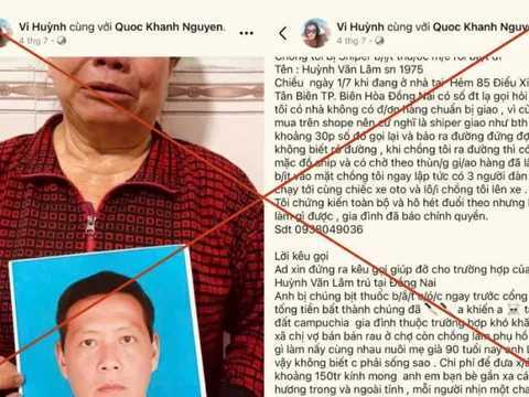 Công an TP.HCM phát cảnh báo liên quan chủ tài khoản có tên "NGUYEN NGOC HIEU"