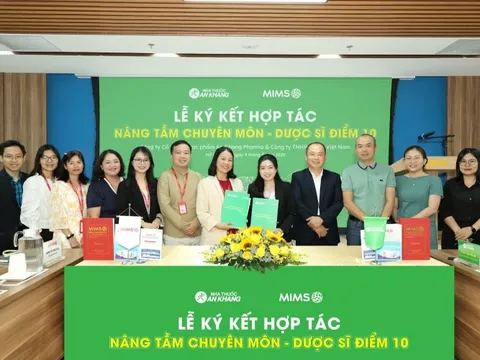An Khang và MIMS ký kết chiến lược: Chuẩn hóa chuyên môn để dược sĩ trở thành “chuyên gia sức khỏe”
