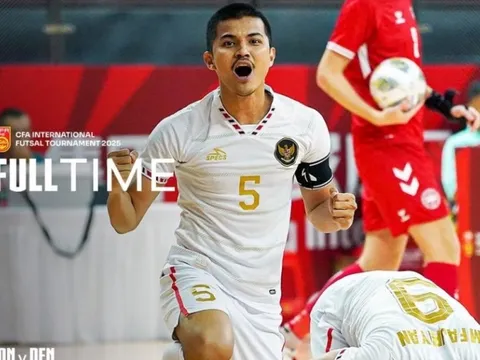 Futsal Indonesia hạ đội châu Âu, vô địch giải quốc tế Trung Quốc