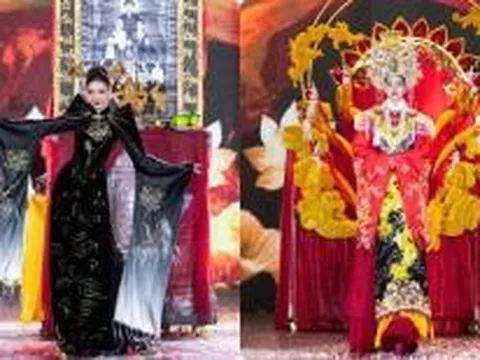 Miss Grand Vietnam gây tranh cãi vì loạt trang phục dân tộc kì quái khó hiểu