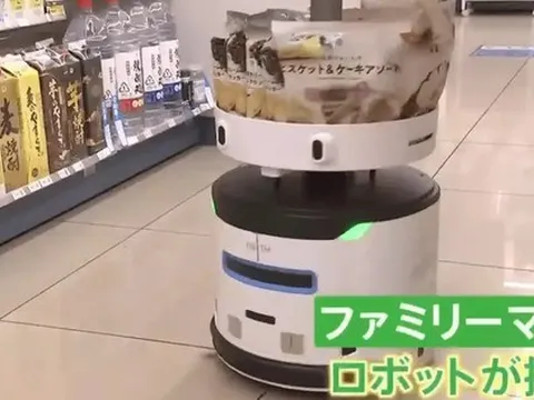 Nhật Bản bắt đầu sử dụng robot tại các cửa hàng 7-Eleven để bù đắp cho tình trạng thiếu hụt lao động trầm trọng