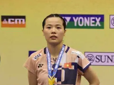 Thùy Linh thua đối thủ cách 89 bậc, mất chuỗi vô địch Vietnam Open