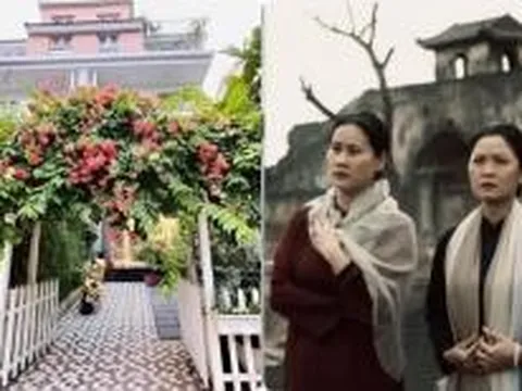 Nữ diễn viên khóc cạn nước mắt trong Mưa đỏ: Sở hữu cơ ngơi 4 tầng phủ kín hoa, làm 'mẹ đơn thân' sang chảnh