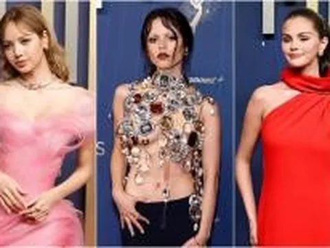 Lễ trao giải Emmy 2025: Lisa (BLACKPINK) nóng bỏng lấn át Selena Gomez, dàn sao Hollywood thi nhau khoe sắc trên thảm đỏ