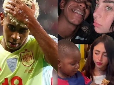 Thần đồng 18 tuổi Lamine Yamal dẫn nữ rapper hơn 6 tuổi về ra mắt gia đình