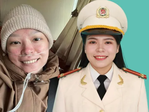 Hành trình 6 năm kiên cường của nữ chiến sĩ công an Bùi Thị Hà Thu: 33 tuổi, hai lần chụp ảnh thờ và ít nhất 85 lần truyền hóa chất