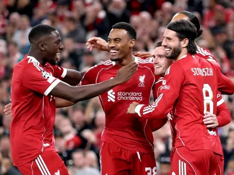 Trang mới của Liverpool tại Champions League